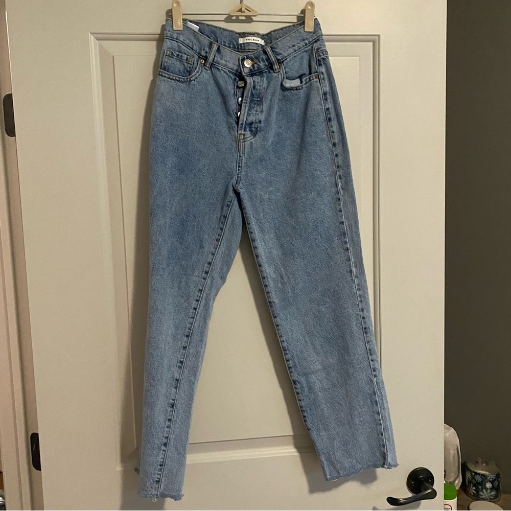 Pacsun Acid Wash Straight Leg Jeans